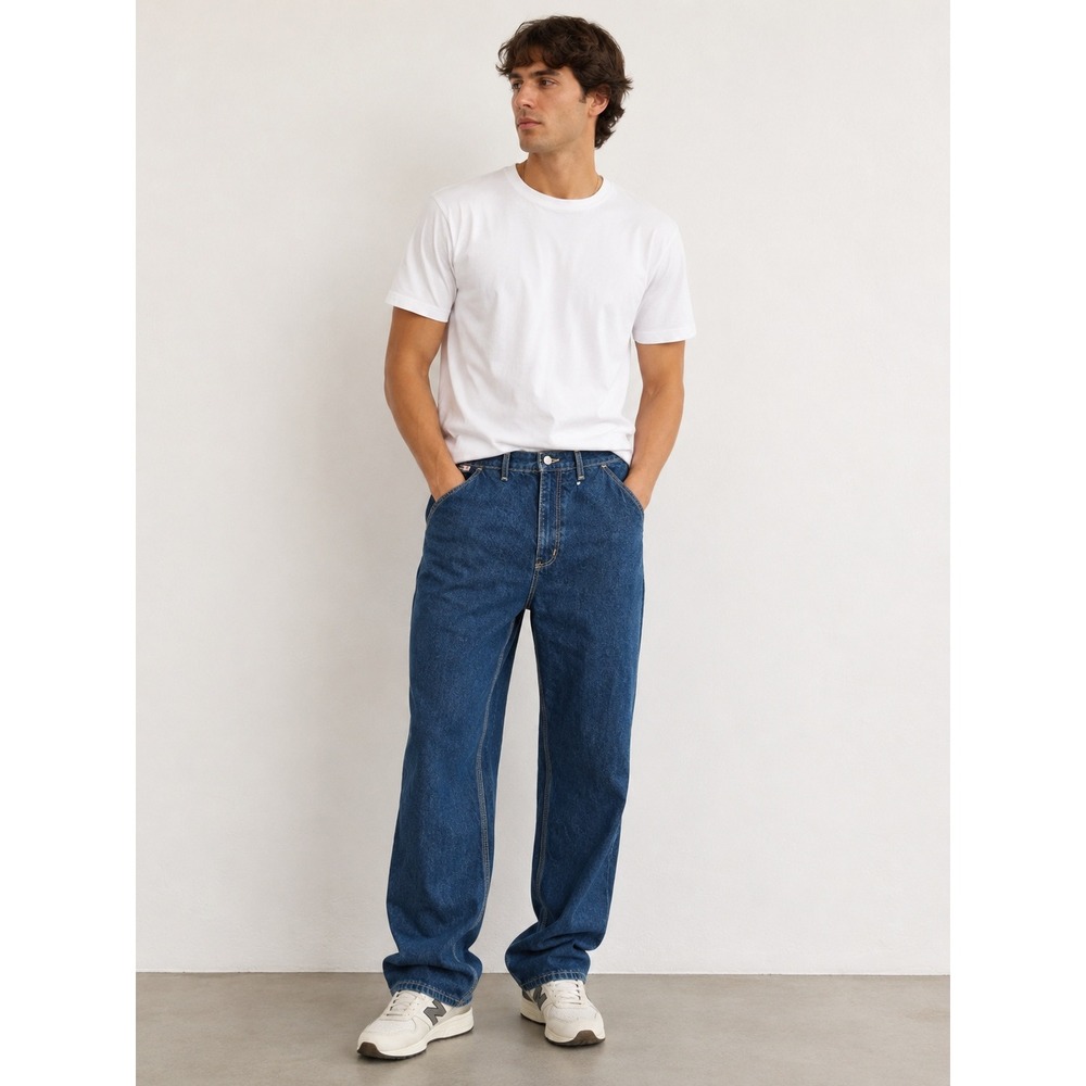 Carhartt FRB13-DNM 44x30 Flame Resistant Signature Denim Dungaree Jeans Gorpcore